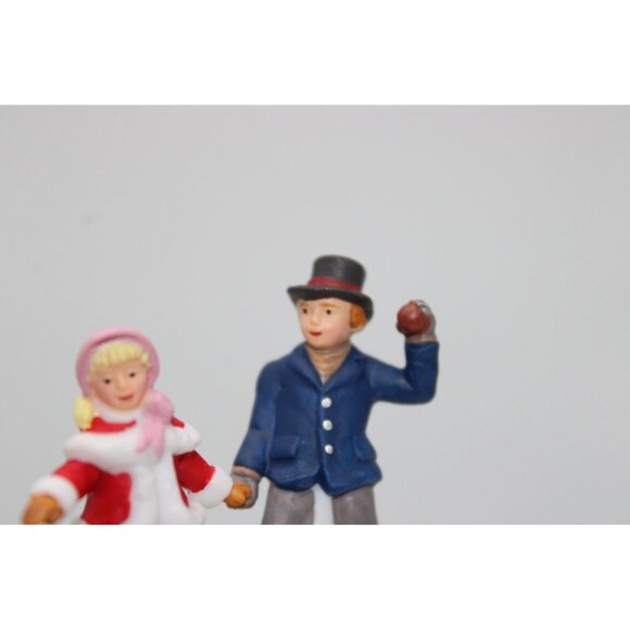 Dept 56 Dickens Village - Playing with a Puppy - Picture 5 of 5